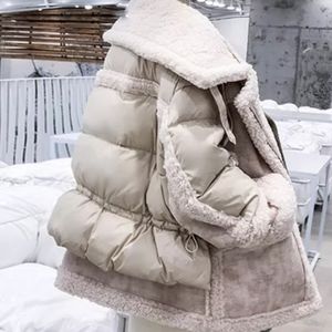 🌍Sheirling Vegan cruelty free  Pufer Khaki  down Jacket. L